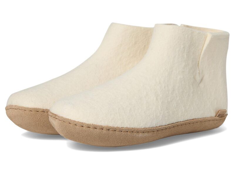 グリオプス メンズ シューズ サンダル ウール ブーツ レザー Glerups Wool Boot Leather Outsole White ホワイト