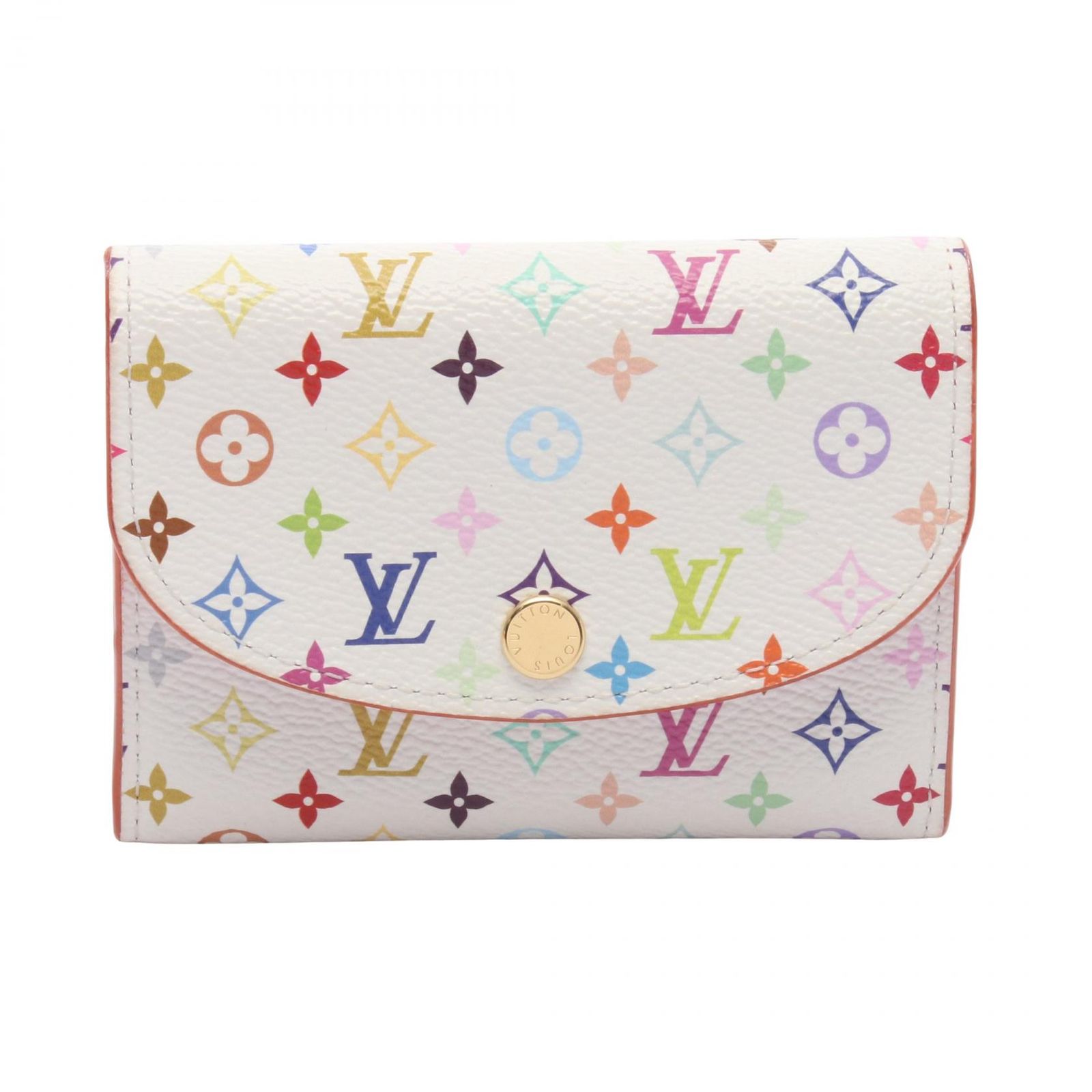 ルイ・ヴィトン LOUIS VUITTON コインケース LV × TM ポルトモネ ロザリ M13399 ブロン PVCコーティングキャンバス LV×TM ポルトモネ・ロザリ レディース Used A