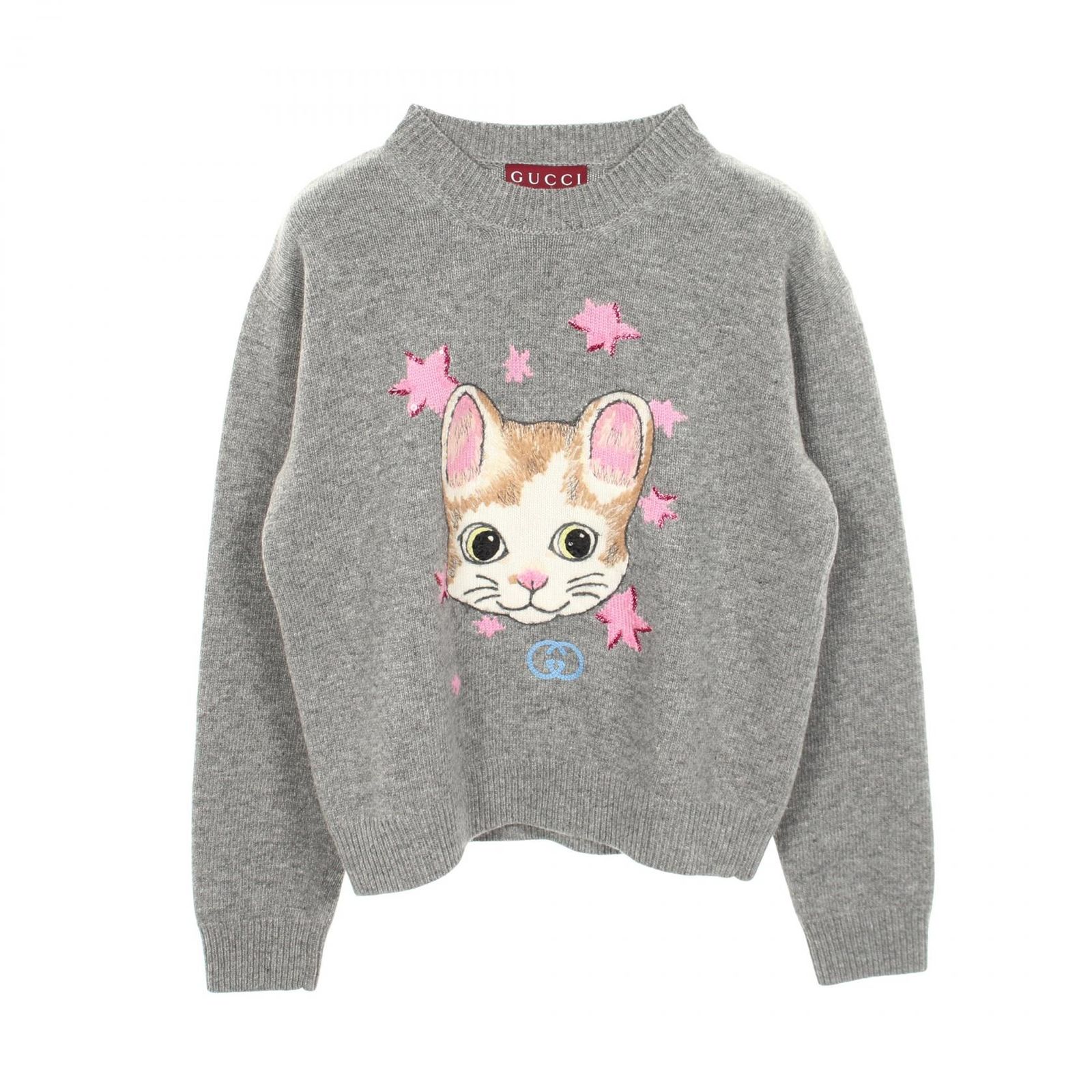 グッチ GUCCI ニット GUCCI × ヒグチユウコ インターロッキングG ネコ