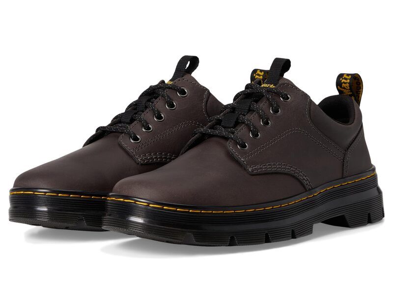 ドクターマーチン メンズ シューズ オックスフォード レザー Dr Martens Reeder Leather Gunmetal ガンメタル