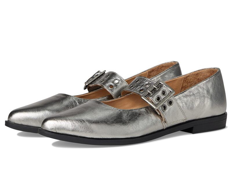 ミズムーズ レディース シューズ サンダル Miz Mooz Feenix Flat Pewter ピューター