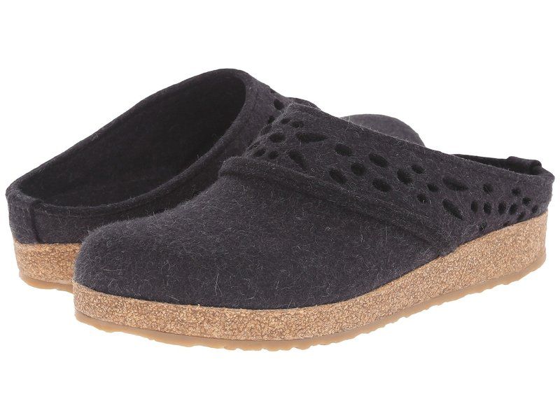 ハフィンガー レディース シューズ サンダル レース Haflinger Lacey Charcoal チャコール