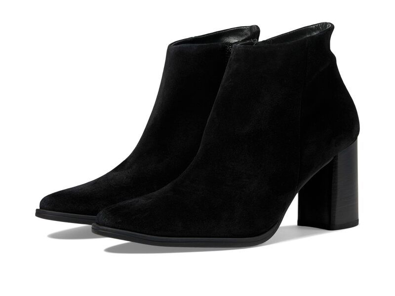 ポール・グリーン レディース シューズ ブーツ・レインブーツ Paul Green Winn Black Soft Suede ブラック
