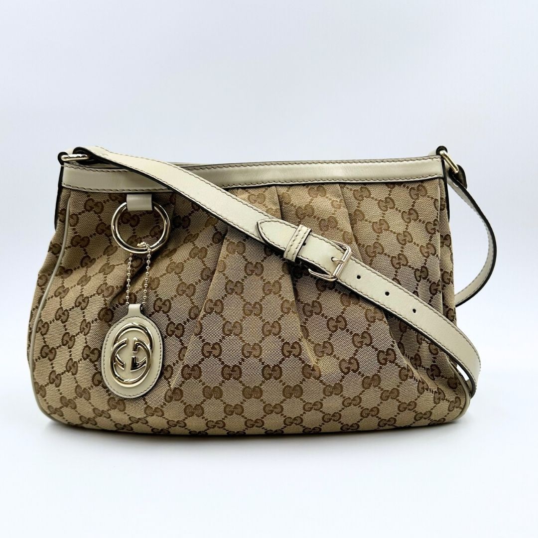 美品】Gucci スーキー GGキャンバス ワンショルダーバッグ - メルカリ