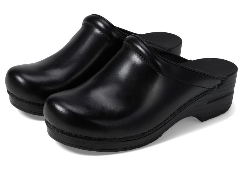 ダンスコ レディース シューズ サンダル Dansko Sonja Clog Black Cabrio ブラック