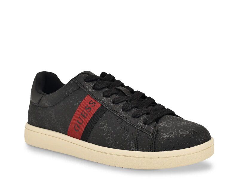 ゲス メンズ シューズ スニーカー Guess Lawrenzz Sneaker Black ブラック