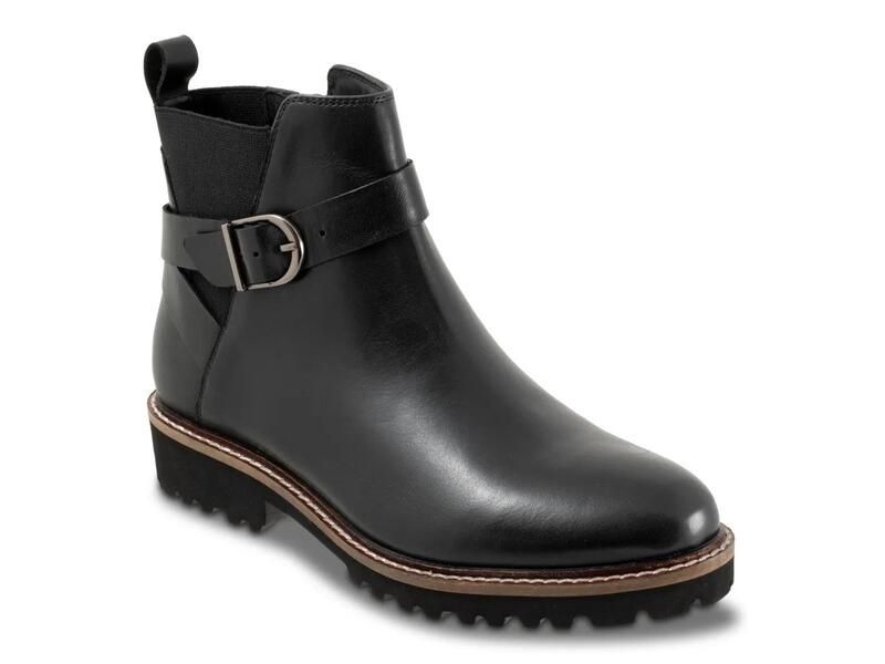 ソフトウォーク レディース シューズ ブーツ・レインブーツ SoftwalkIna Bootie Black ブラック