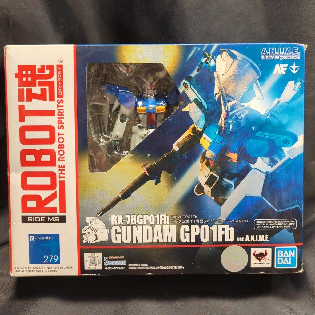 BANDAISPIRITS ROBOT魂<SIDEMS> バンダイナムコ版 RX-78GP01Fb ガンダム試作1号機 フルバーニアン ver.A.N.I.M.E. 279