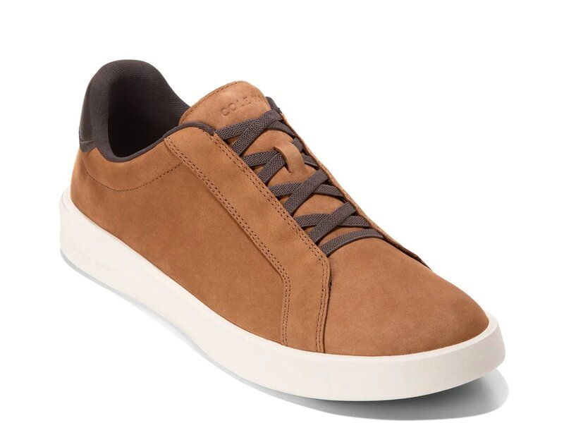 コールハーン メンズ シューズ スリッポン・ローファー スニーカー Cole Haan Grand Crosscourt Daily SlipOn Sneaker Tan Nubuck タン