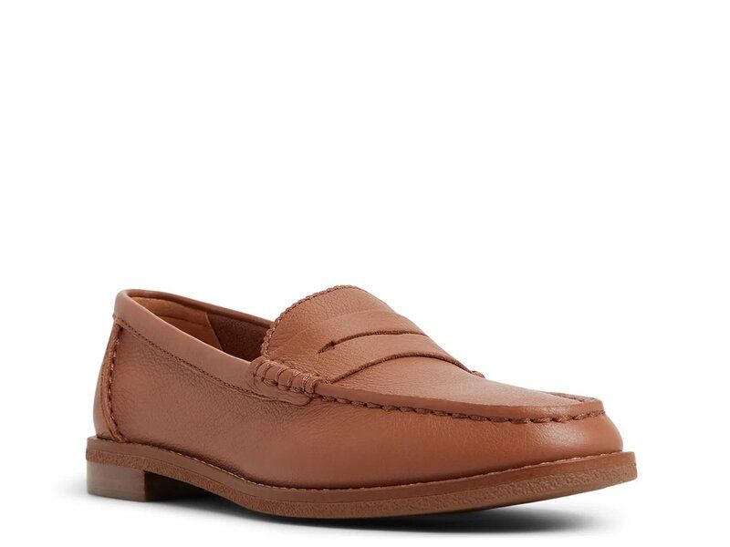スペリー レディース シューズ スリッポン・ローファー Sperry Seaport Penny Loafer Light Brown ブラウン