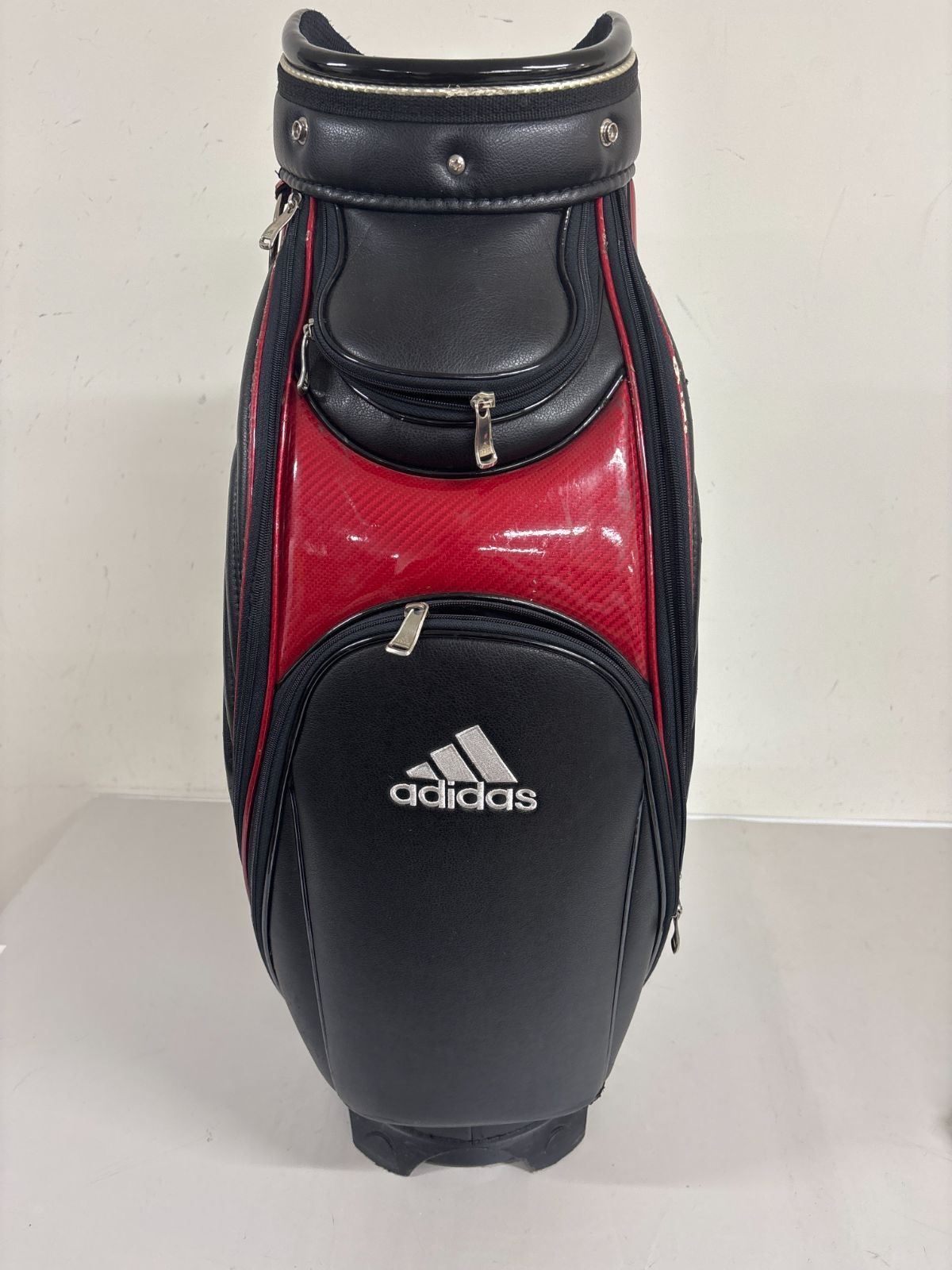 送料無料フード未使用】adidas アディダス キャディバッグ 5分割