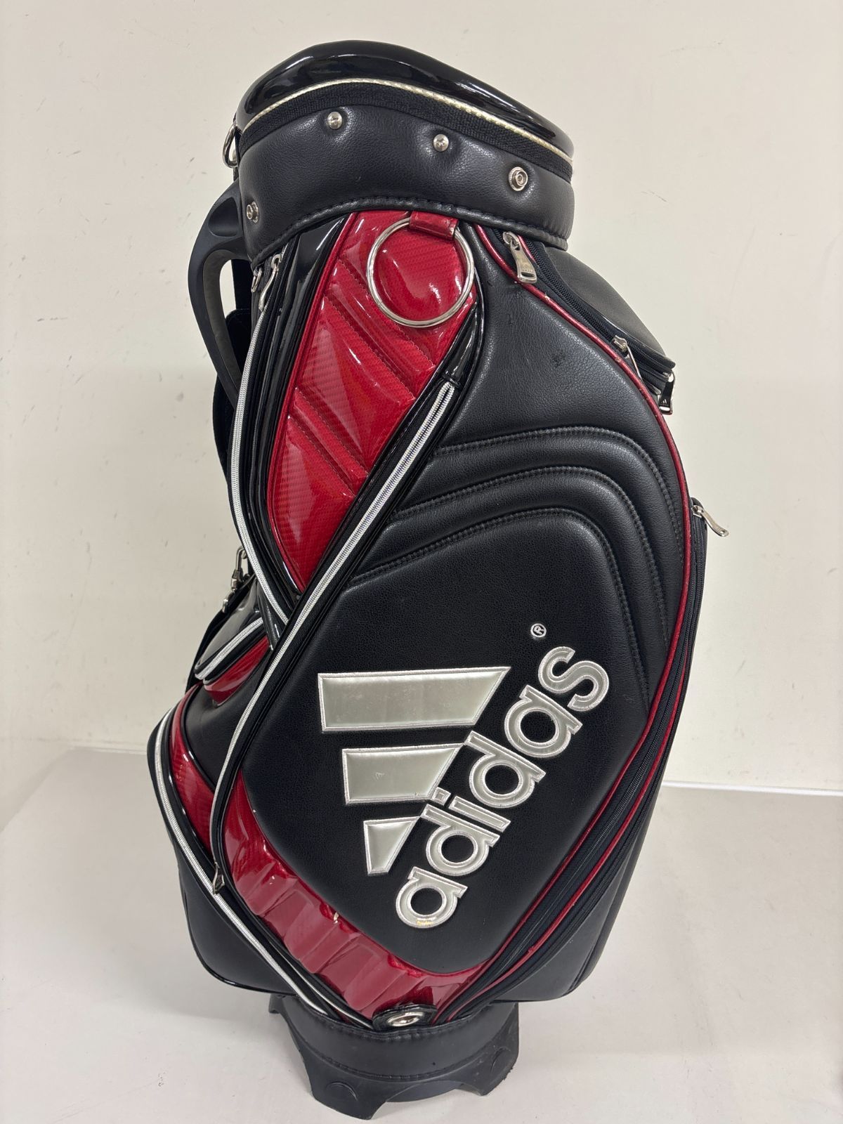送料無料フード未使用】adidas アディダス キャディバッグ 5分割