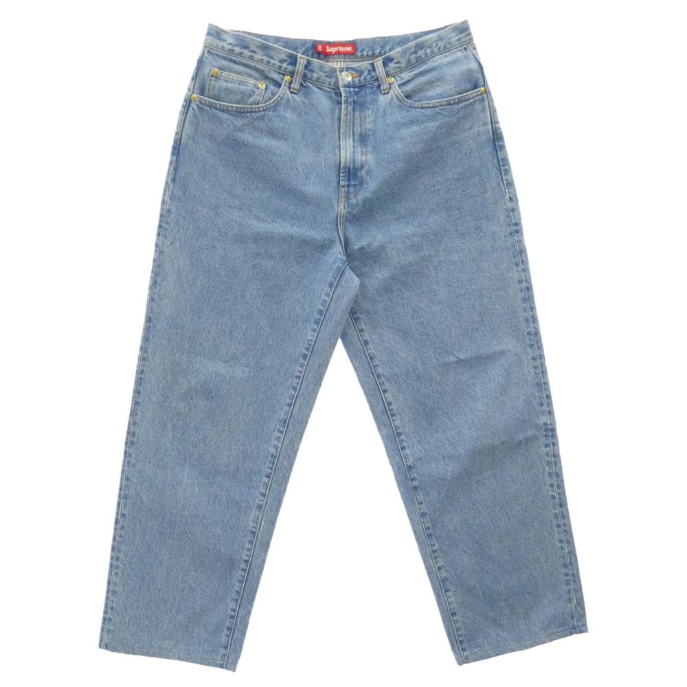 Supreme シュプリーム 22AW Baggy Jean Washed Blue ウォッシュド