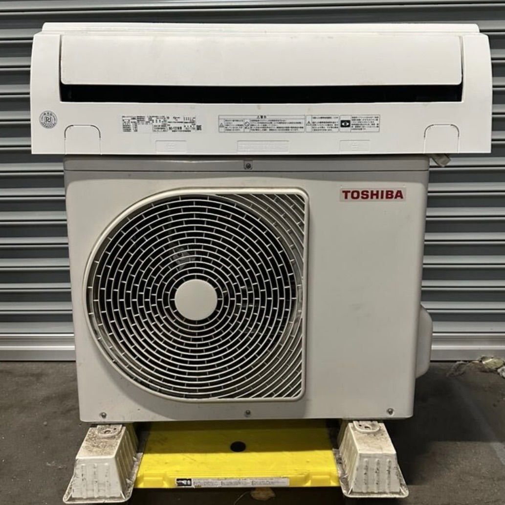 複K0262 TOSHIBA ルームエアコン 東芝 RAS-F221M 2019年製 おもに6畳用 