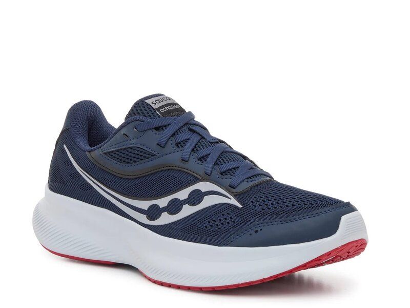 サッカニー メンズ シューズ スニーカー Saucony Cohesion 18 Running Shoe Mens Navy ネイビー