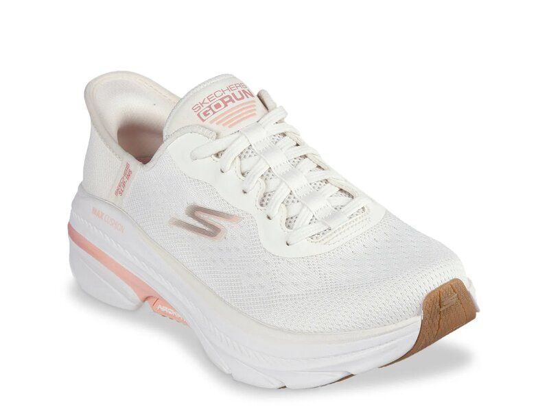 スケッチャーズ レディース シューズ スニーカー Skechers Slipins Max Cushioning Arch Fit 20 Antilles Sneaker Womens Off WhitePink オフホワイト