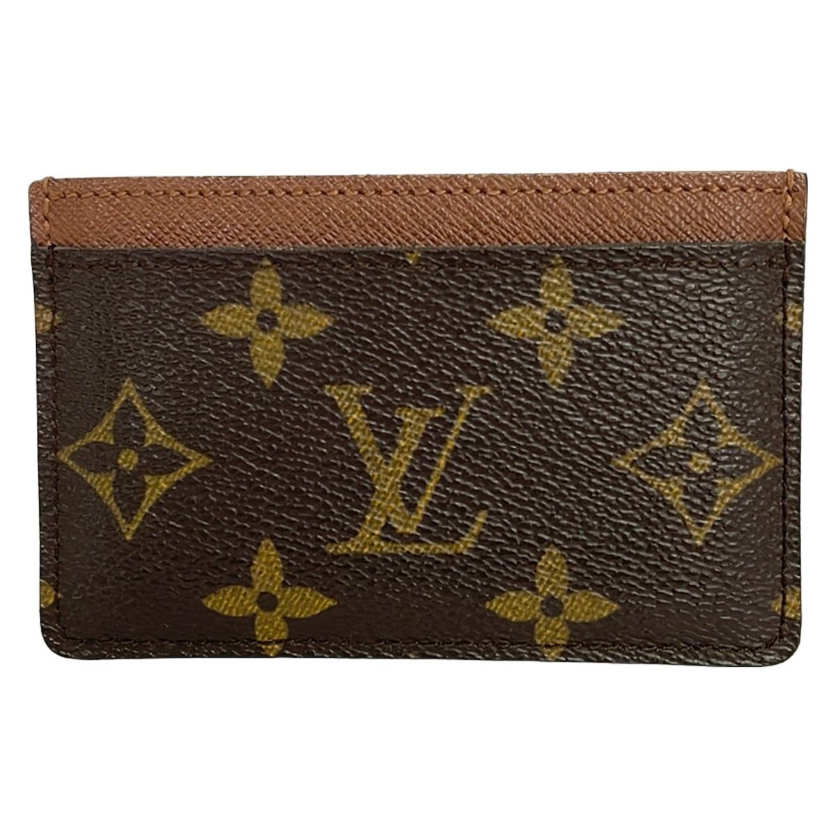 LOUIS VUITTON(ルイヴィトン) カードケース モノグラム美品 ポルトカルトサーンプル M61733 アルマニャック