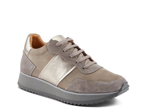 スプリングステップ レディース シューズ スニーカー Spring Step Compter Sneaker GreySilver グレー