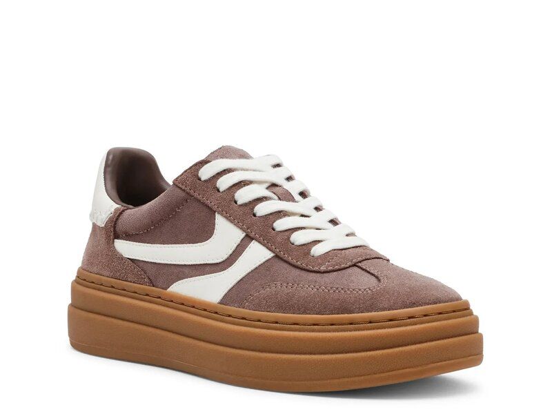 スティーブ マデン レディース シューズ スニーカー プラットフォーム Steve Madden Dodge Platform Sneaker Womens TaupeWhite ホワイト