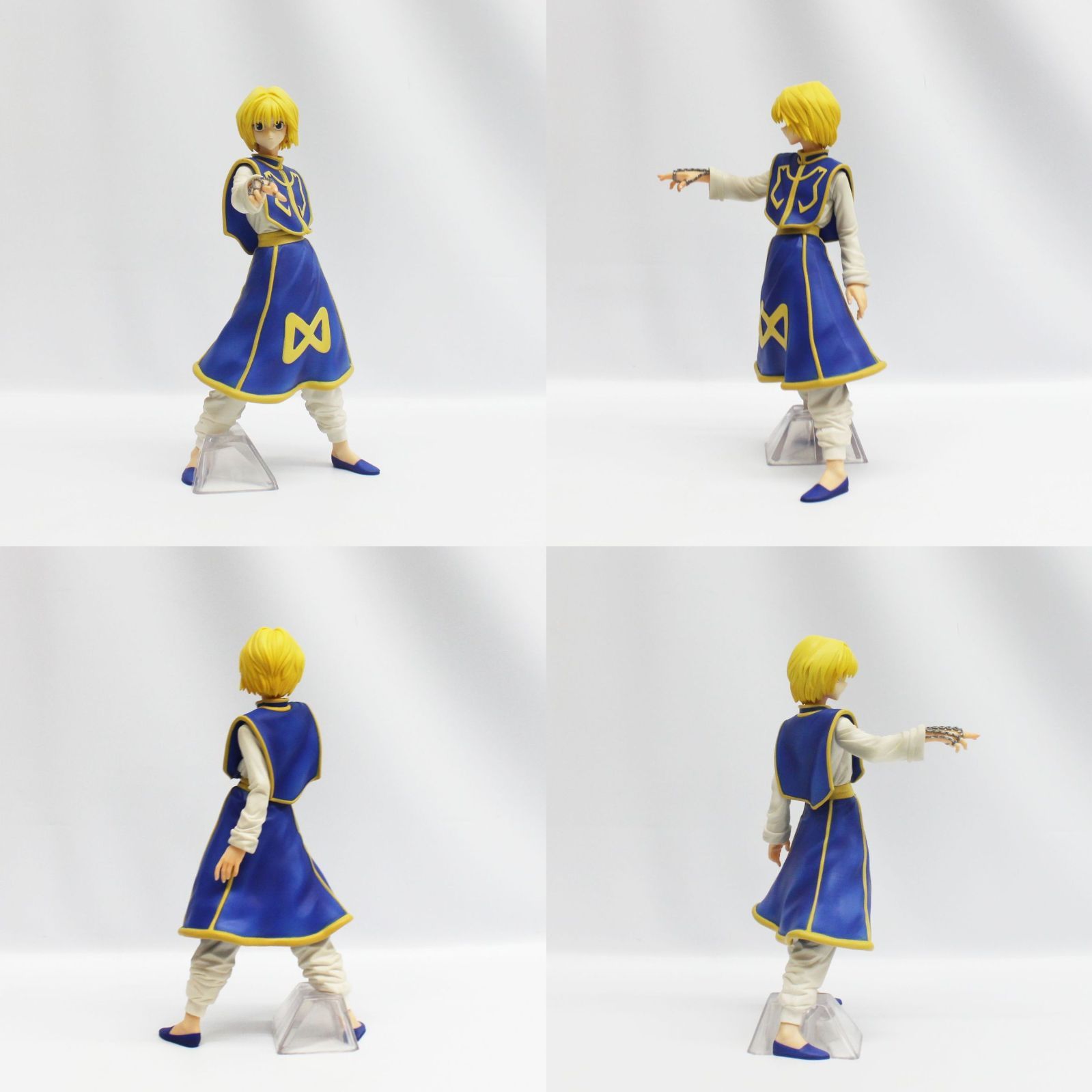 中古】一番くじ HUNTER×HUNTER MASTERLISE クラピカ フィギュア2点