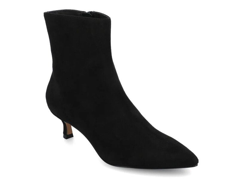 ジャーニー レディース シューズ ブーツ・レインブーツ Journee Arely Bootie Black Nubuck ブラック