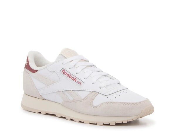 リーボック レディース シューズ スニーカー レザー Reebok Classic Leather Sneaker Womens WhiteBeige ホワイト