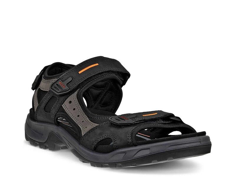 エコー メンズ シューズ サンダル ECCO Yucatan River Sport Sandal Black ブラック