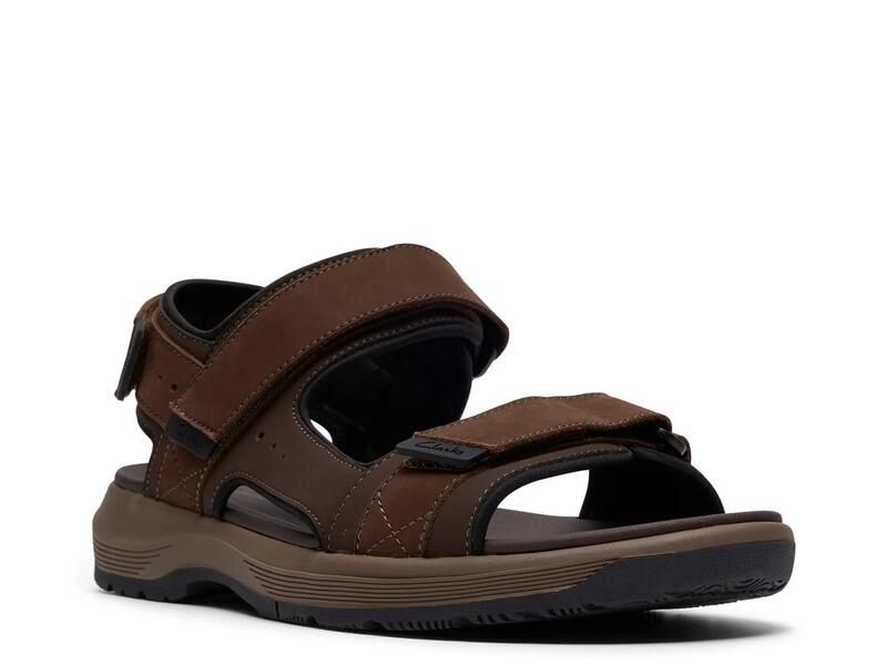 クラークス メンズ シューズ サンダル Clarks Guideview Trek Sandal Dark Brown ブラウン