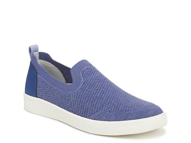 バイオニック レディース シューズ スリッポン・ローファー スニーカー Vionic Elda SlipOn Sneaker Blue Knit ブルー