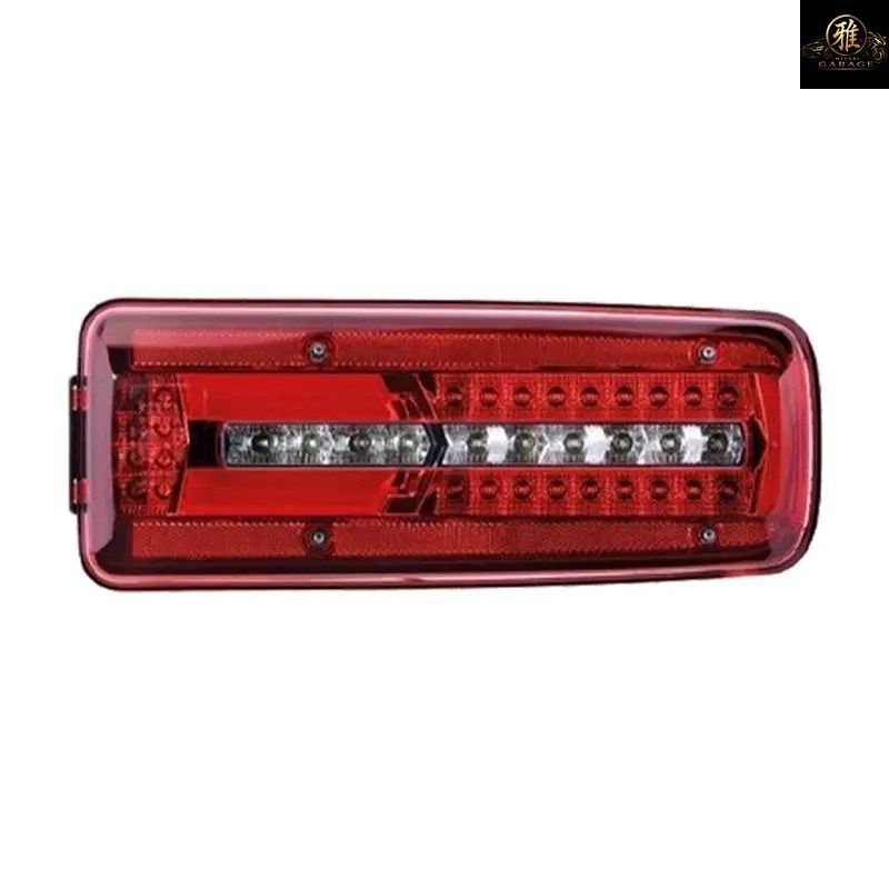 24V LED トラック 左リアバンパー テールライト ブレーキシグナルライト MAN TGX TGS TGL TGM 81252256563 パーツ