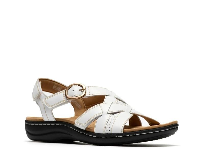クラークス レディース シューズ サンダル Clarks Laurieann Mae Sandal White ホワイト