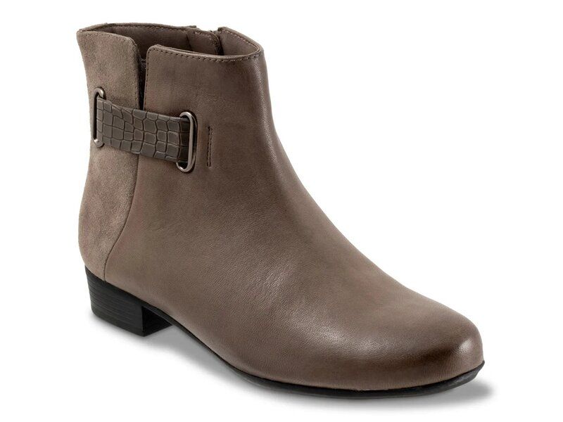 トロッターズ レディース シューズ ブーツ・レインブーツ Trotters Maxwell Bootie Grey グレー