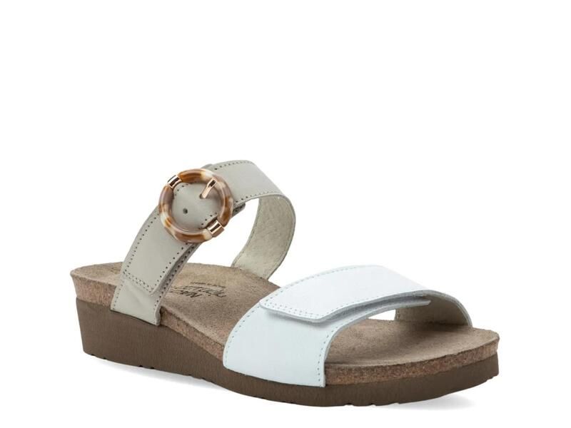 ナオト レディース シューズ サンダル Naot Anabel Wedge Sandal Ivory Leather アイボリー