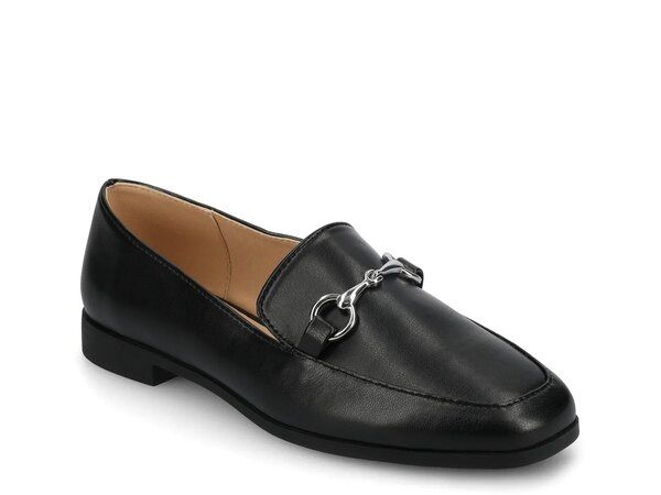 ジャーニー レディース シューズ スリッポン・ローファー Journee Lacie Loafer Black ブラック