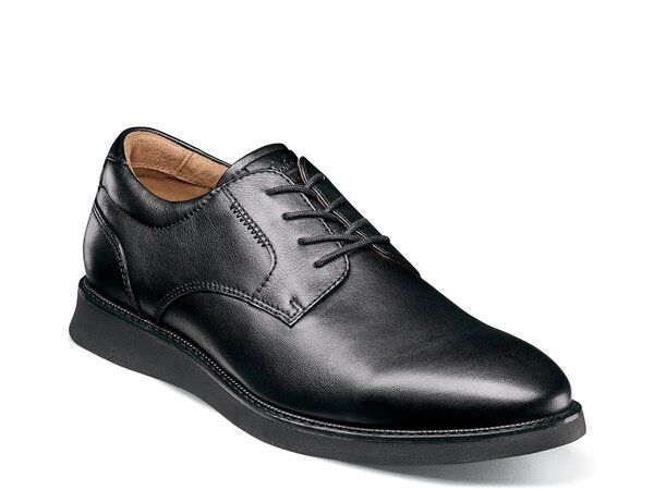 フローシャイム メンズ シューズ オックスフォード Florsheim Launch Plain Toe Oxford Black ブラック
