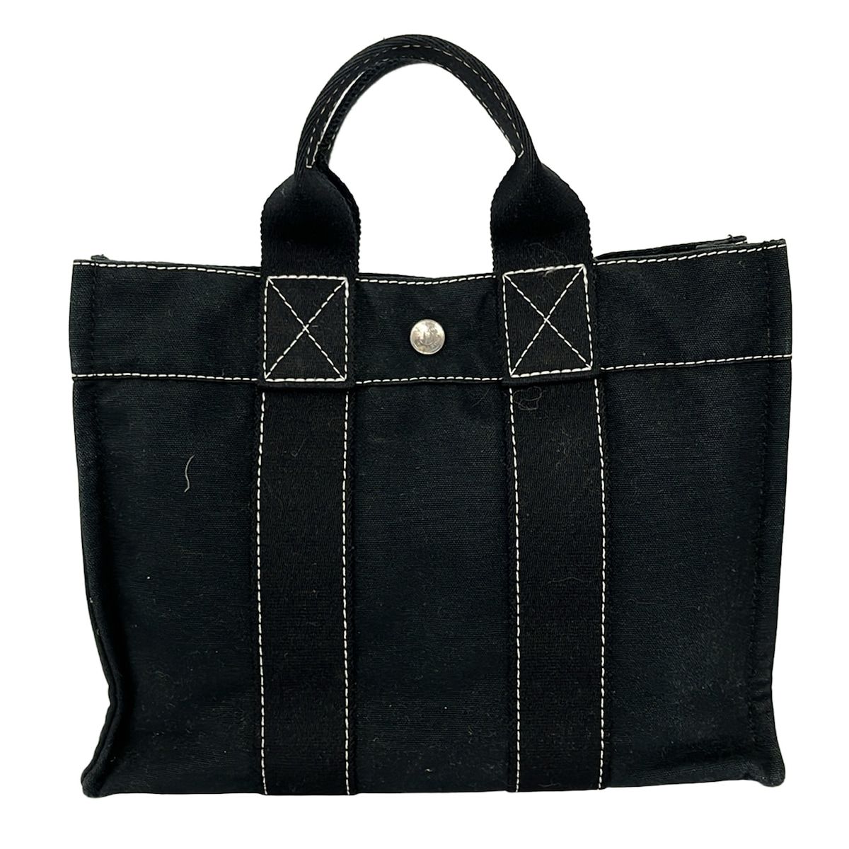 HERMES(エルメス) トートバッグ サックドーヴィルトートPM 黒