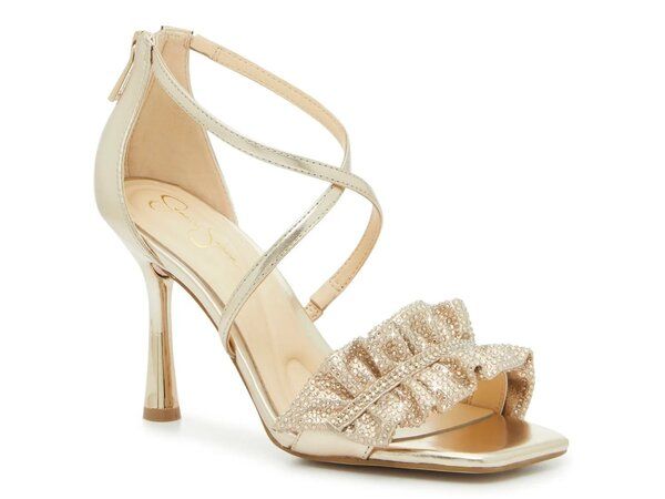 ジェシカシンプソン レディース シューズ サンダル Jessica Simpson Amillnah Sandal Gold Metallic ゴールド