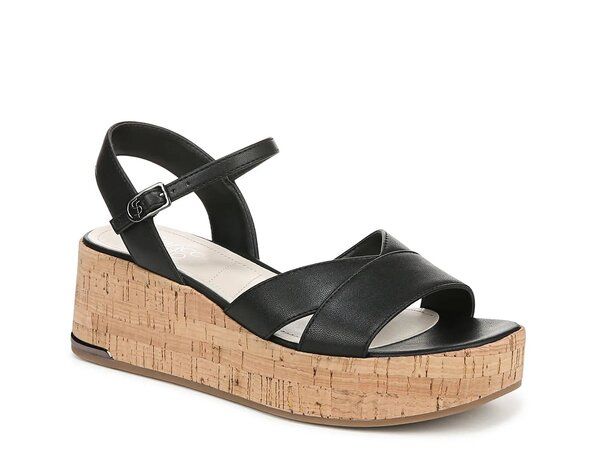 フランコサルト レディース シューズ サンダル Franco Sarto Tilden Wedge Sandal Black ブラック 12,600円