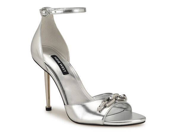 ナインウェスト レディース シューズ サンダル Nine West Rittz Sandal Silver Metallic シルバー