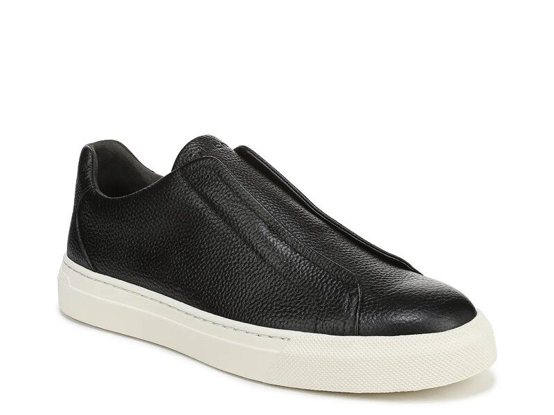 ヴィンス メンズ シューズ スリッポン・ローファー スニーカー Vince Lakewood SlipOn Sneaker Mens Black ブラック