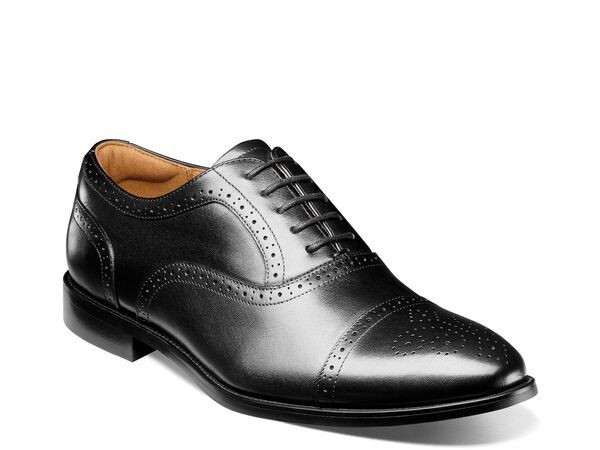 フローシャイム メンズ シューズ オックスフォード キャップ Florsheim Rucci Cap Toe Oxford Black ブラック