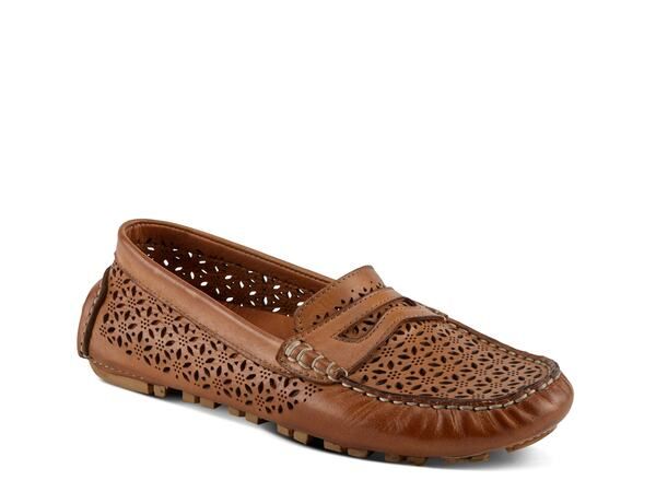 スプリングステップ レディース シューズ スリッポン・ローファー Spring Step Crain Moccasin Brown ブラウン