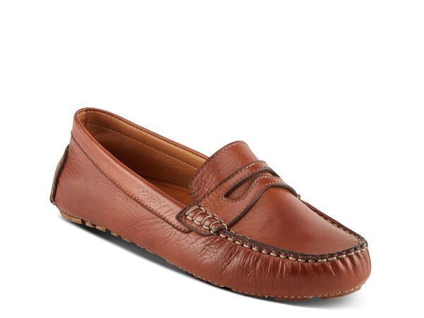 スプリングステップ レディース シューズ スリッポン・ローファー Spring Step Audette Moccasin Brown ブラウン