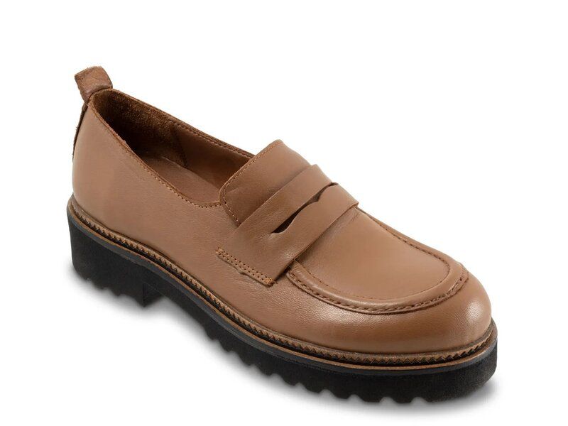 ブエノ レディース シューズ スリッポン・ローファー プラットフォーム Bueno Annie Platform Penny Loafer Walnut