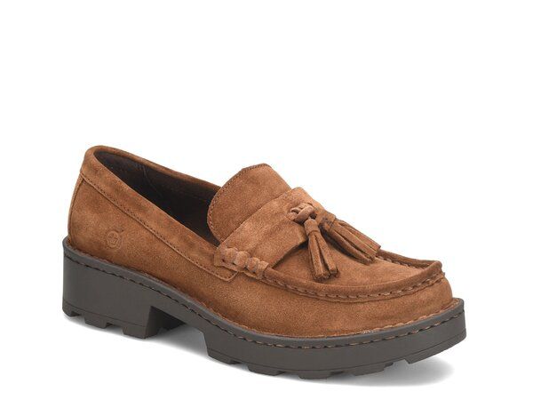 ボーン レディース シューズ スリッポン・ローファー キャップ ローファー Born Capri Loafer Rust ラスト