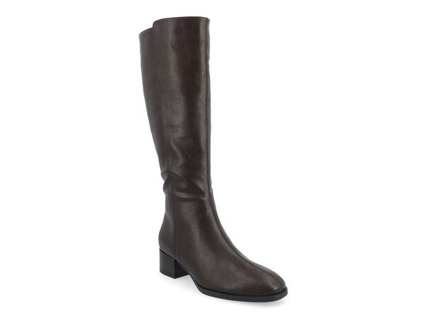 ジュルネ コレクション レディース シューズ ブーツ・レインブーツ Journee Collection Devri Boot Dark Brown ブラウン