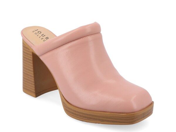 ジュルネ コレクション レディース シューズ サンダル プラットフォーム Journee Collection Izara Platform Mule Rose