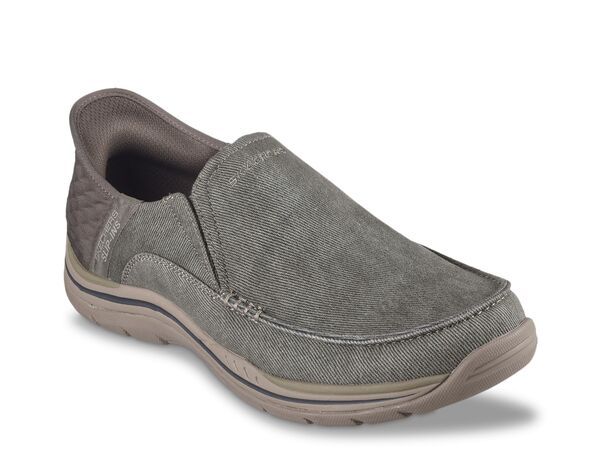 スケッチャーズ メンズ シューズ スニーカー リラックスフィット Skechers Hands Free SlipIns Relaxed Fit Expected Cayson SlipOn Sneaker Mens Khaki カーキ 14,976円