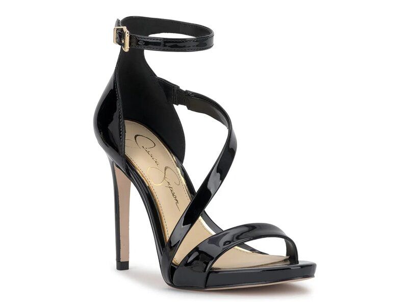 ジェシカシンプソン レディース シューズ サンダル Jessica Simpson Rayli Dressandal Black Patent ブラック