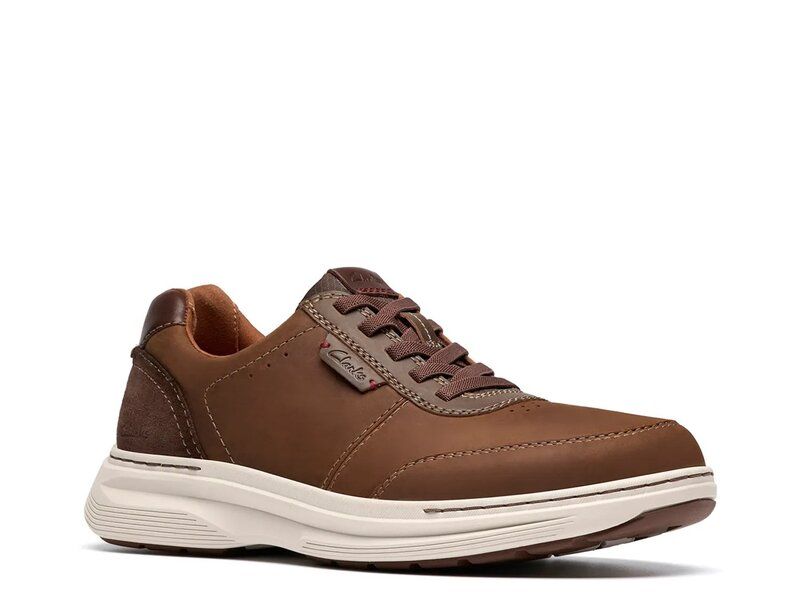 クラークス メンズ シューズ スニーカー Clarks Craftwell Sneaker Beeswax Leather